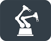 The X2000 platform can be complemented by a robotic set-up for a fully automated and less labor intensive LDI operation